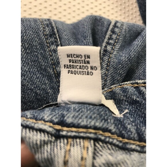 Forever 21 + Extra Wide Leg Carpenter Baggy Denim Grunge Skater Jeans 12 Plus - Picture 6 of 15